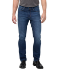 Performance Denim Slim Straight Jeans in Ocean Swell