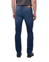 Performance Denim Slim Straight Jeans in Ocean Swell