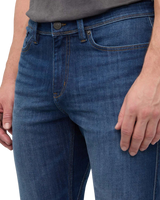 Performance Denim Slim Straight Jeans in Ocean Swell