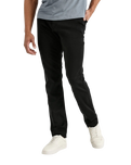 The Duer Ltd Mens No Sweat Relaxed Taper Jeans in Black