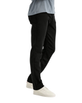 The Duer Ltd Mens No Sweat Relaxed Taper Jeans in Black