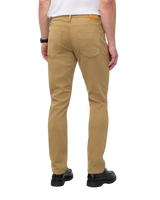 No Sweat Relaxed Taper Jeans in Camel