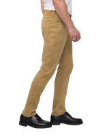 No Sweat Relaxed Taper Jeans in Camel