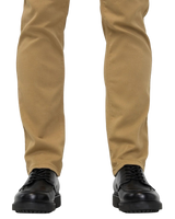 No Sweat Relaxed Taper Jeans in Camel