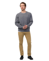 No Sweat Relaxed Taper Jeans in Camel