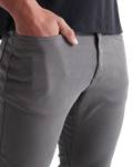 The Duer Ltd Mens No Sweat Relaxed Taper Jeans in Gull