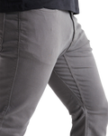 The Duer Ltd Mens No Sweat Relaxed Taper Jeans in Gull