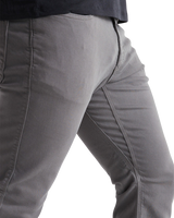 The Duer Ltd Mens No Sweat Relaxed Taper Jeans in Gull