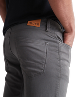 The Duer Ltd Mens No Sweat Relaxed Taper Jeans in Gull