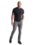 The Duer Ltd Mens No Sweat Relaxed Taper Jeans in Gull