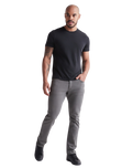The Duer Ltd Mens No Sweat Relaxed Taper Jeans in Gull
