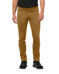 No Sweat Slim Taper Jeans in Caramel