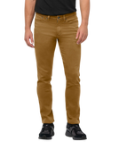 No Sweat Slim Taper Jeans in Caramel