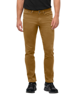 No Sweat Slim Taper Jeans in Caramel