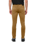 No Sweat Slim Taper Jeans in Caramel