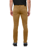 No Sweat Slim Taper Jeans in Caramel