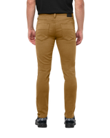 No Sweat Slim Taper Jeans in Caramel