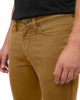 No Sweat Slim Taper Jeans in Caramel