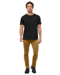 No Sweat Slim Taper Jeans in Caramel