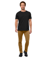 No Sweat Slim Taper Jeans in Caramel