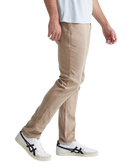 No Sweat Slim Taper Jeans in Desert Khaki