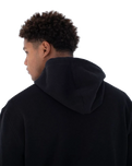 The Hurley Mens Shady Slub Zip Hoodie in Black