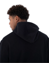 The Hurley Mens Shady Slub Zip Hoodie in Black