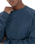 The Hurley Mens Low Tide Sweatshirt in Armored Navy