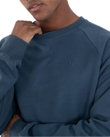 The Hurley Mens Low Tide Sweatshirt in Armored Navy