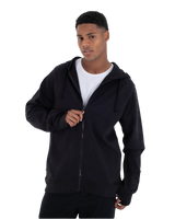 Low Tide Zip Hoodie in Black