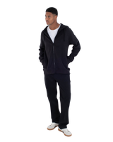 Low Tide Zip Hoodie in Black