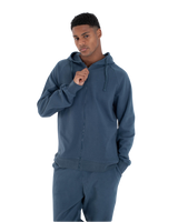 The Hurley Mens Low Tide Zip Hoodie in Ion Grey