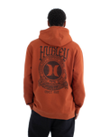 The Hurley Mens Built Live Fast Hoodie in Ranger