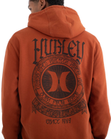 The Hurley Mens Built Live Fast Hoodie in Ranger