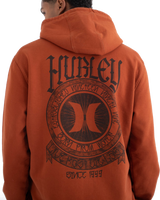 The Hurley Mens Built Live Fast Hoodie in Ranger