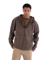 The Hurley Mens Craft Zip Hoodie in Dark Brown