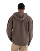 The Hurley Mens Craft Zip Hoodie in Dark Brown