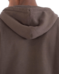 The Hurley Mens Craft Zip Hoodie in Dark Brown