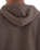 The Hurley Mens Craft Zip Hoodie in Dark Brown