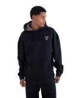 The Hurley Mens Pasta Hoodie in Black