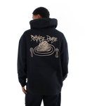 The Hurley Mens Pasta Hoodie in Black