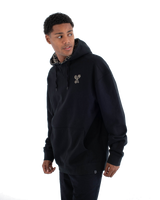 The Hurley Mens Pasta Hoodie in Black