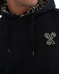 The Hurley Mens Pasta Hoodie in Black