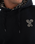 The Hurley Mens Pasta Hoodie in Black