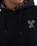 The Hurley Mens Pasta Hoodie in Black