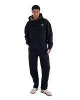 The Hurley Mens Pasta Hoodie in Black
