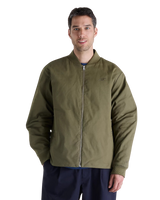 The New Balance Mens NB Numeric Thermal Jacket in Olive