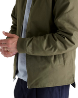 The New Balance Mens NB Numeric Thermal Jacket in Olive
