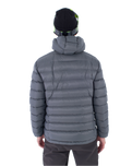 The Hurley Mens Cayuga Puffer Jacket in Dark Stone Grey