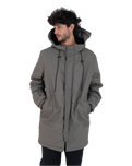 The Hurley Mens Bower Parka Jacket in Army